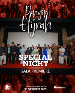 Read more about the article Gala Premier Film “Pengin Hijrah”, di studio 3, XXI Plaza Indonesia, Jakarta Pusat, Jumat (17/10).